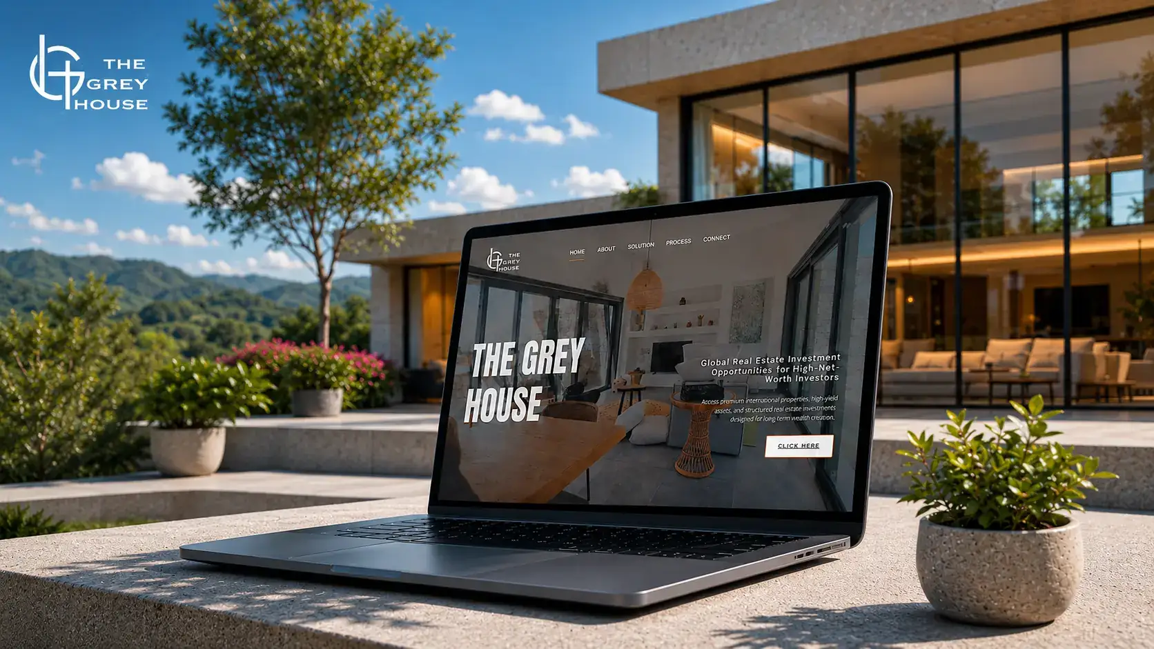 The Grey House: Website & SEO. Project by Ishwra
